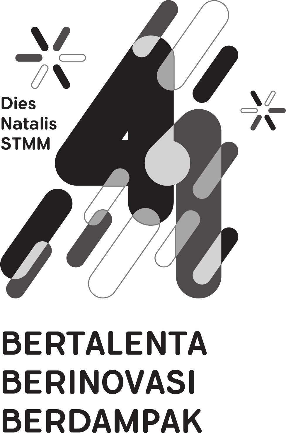 Logo Dies Natalis 41 Hitam