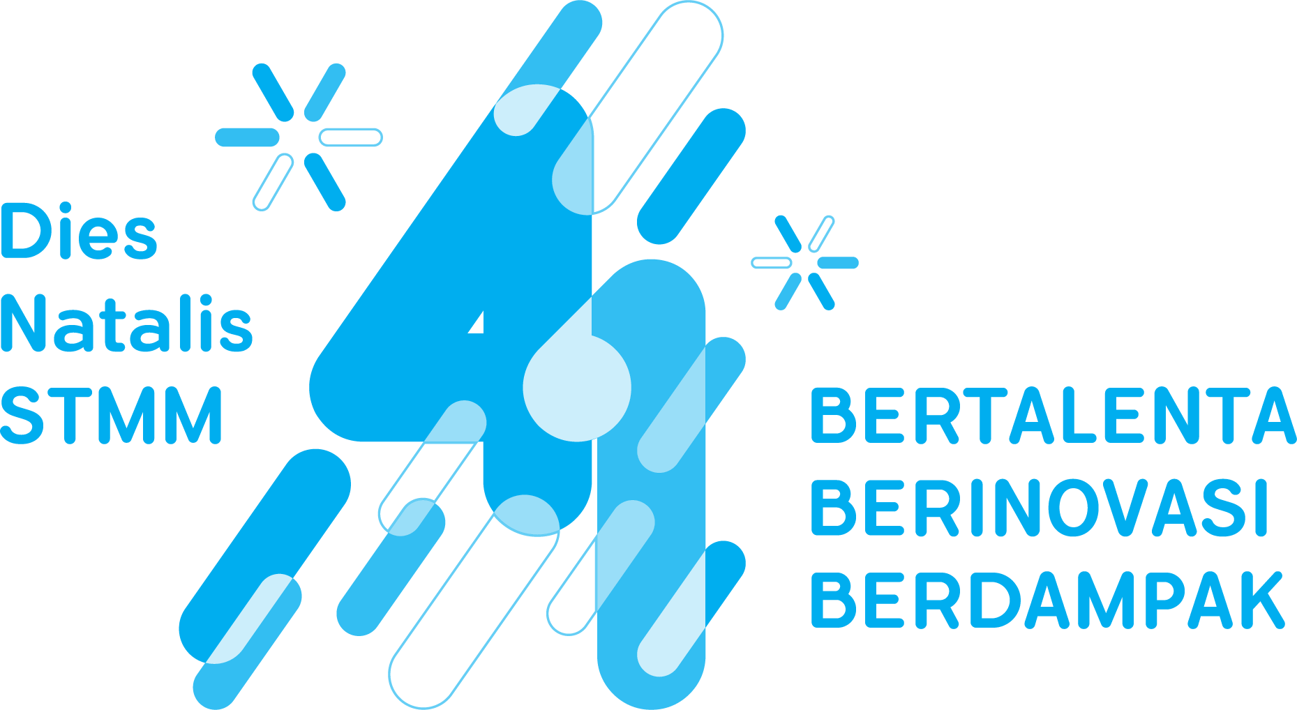 Logo Dies Natalis 41 Biru